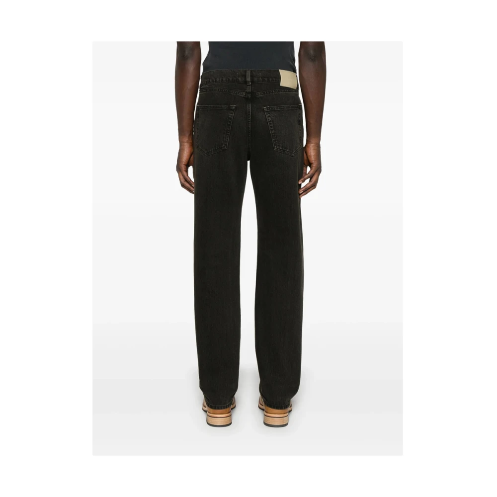 Our Legacy Zwarte Klassieke Five-Pocket Jeans Black Heren