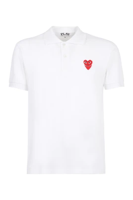 Stacked Heart Polo