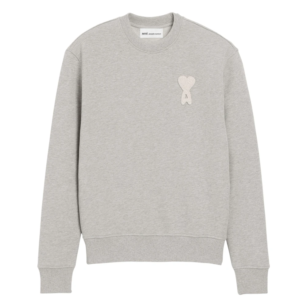 Ami Paris Donna Grigio Felpe, S, New,