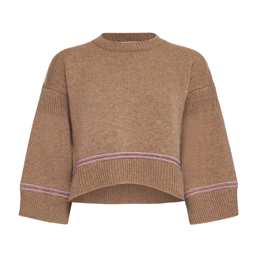 Marni Stijlvolle Sweaters Collectie Beige Dames