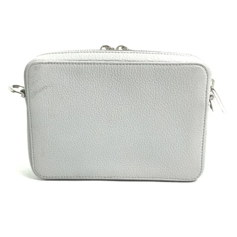 Dior Vintage Pre-owned Leather dior-bags Gray Heren