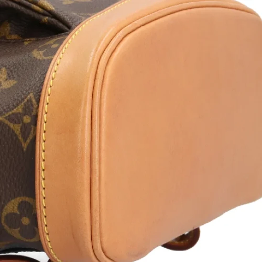 Louis Vuitton Vintage Pre-owned Canvas backpacks Brown Dames