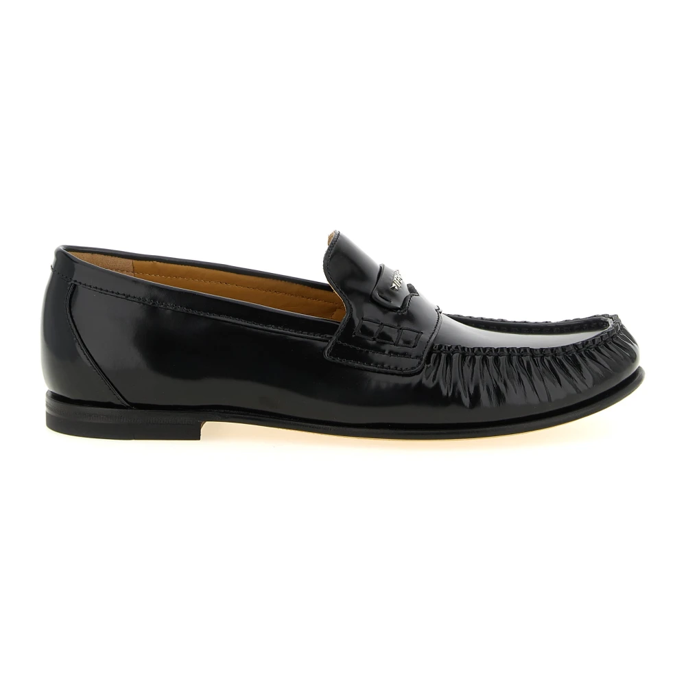 Fendi Loafers - Male - Loafers - Black - 9 Uk - Shoes