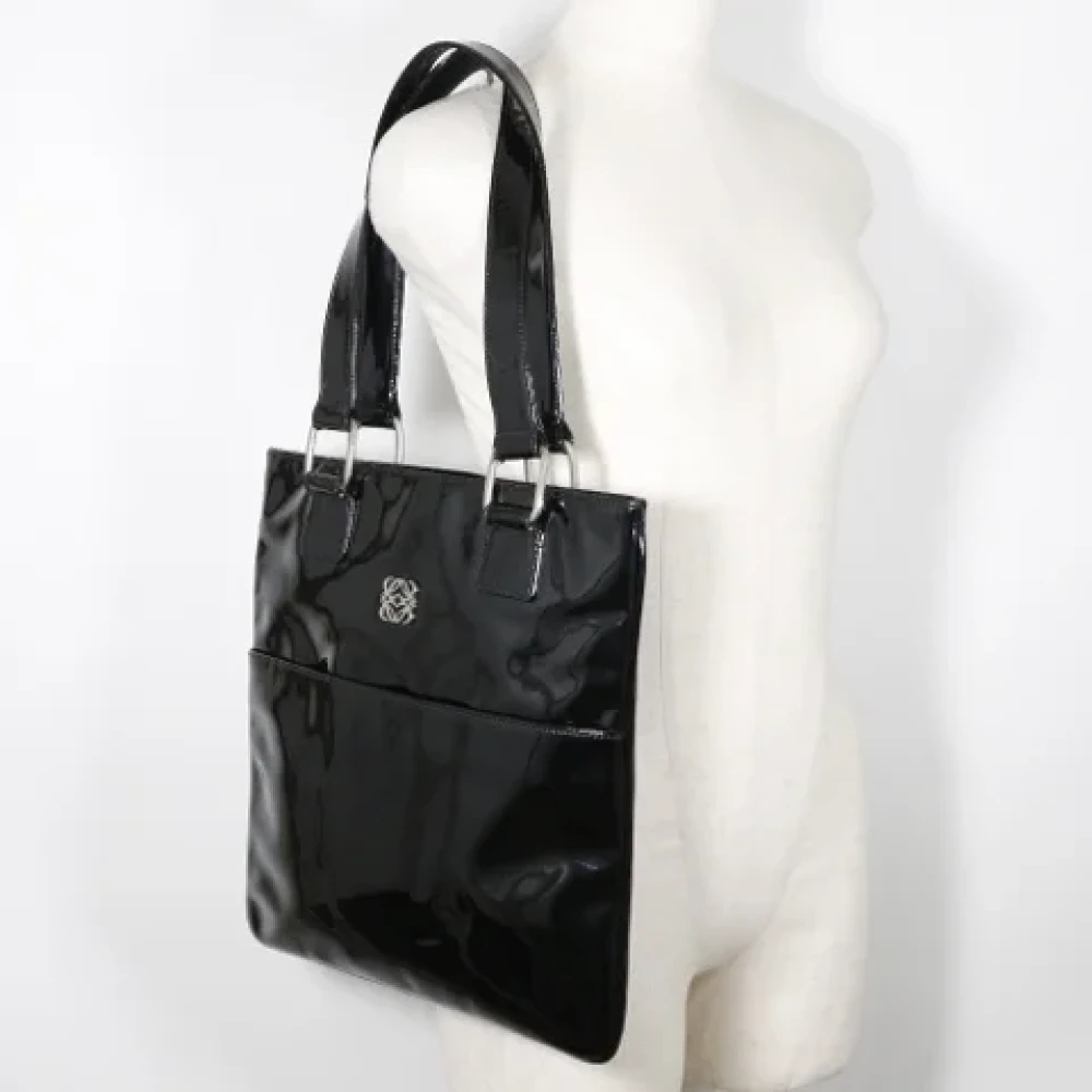 Loewe Pre-owned Fabric shoulder-bags Black Dames