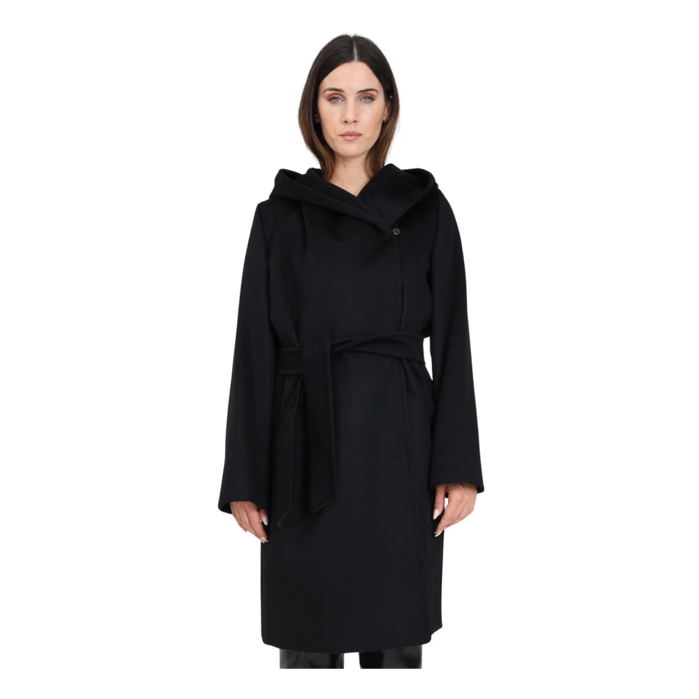 Max Mara Zwarte Dames Wikkeljas Black Dames