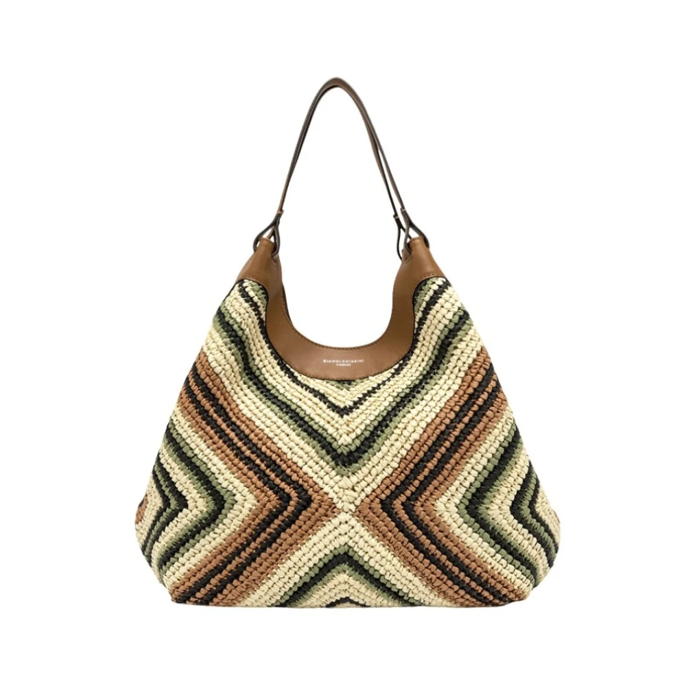 Gianni Chiarini Women's Brown Dua Bag - Shoulder Bags - One Size - Bags