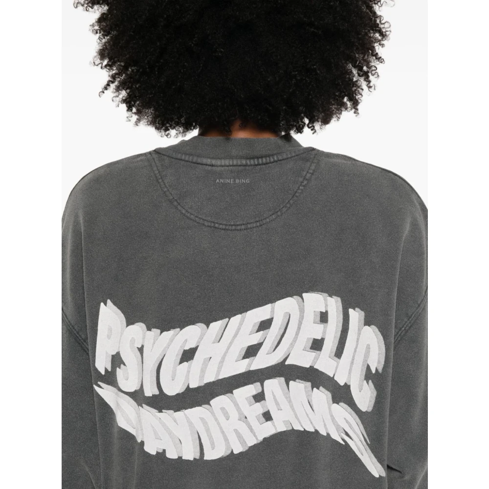 Anine Bing Zwart Jaci Stijlvolle Modetop Black Dames