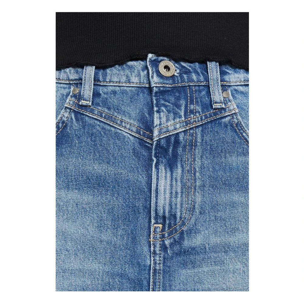 Pepe Jeans Denim Skirts Blue Dames