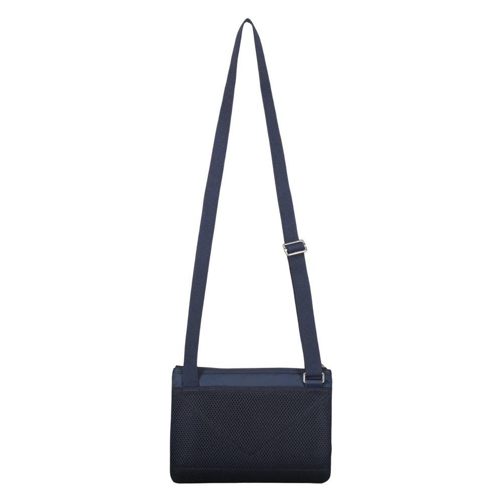 Kenzo Stijlvolle Stoffen Schoudertas Blue Heren