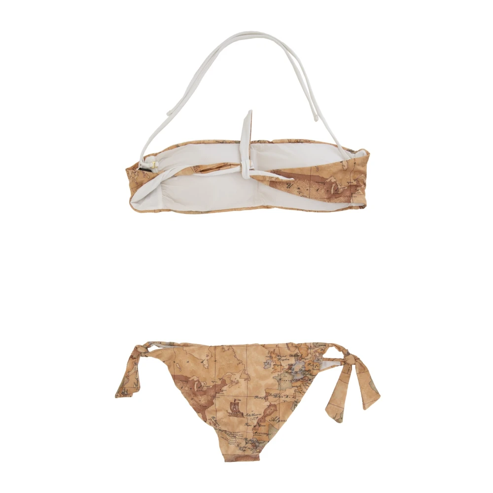 Alviero Martini 1a Classe Kanten Dames Bikini Set Beige Dames