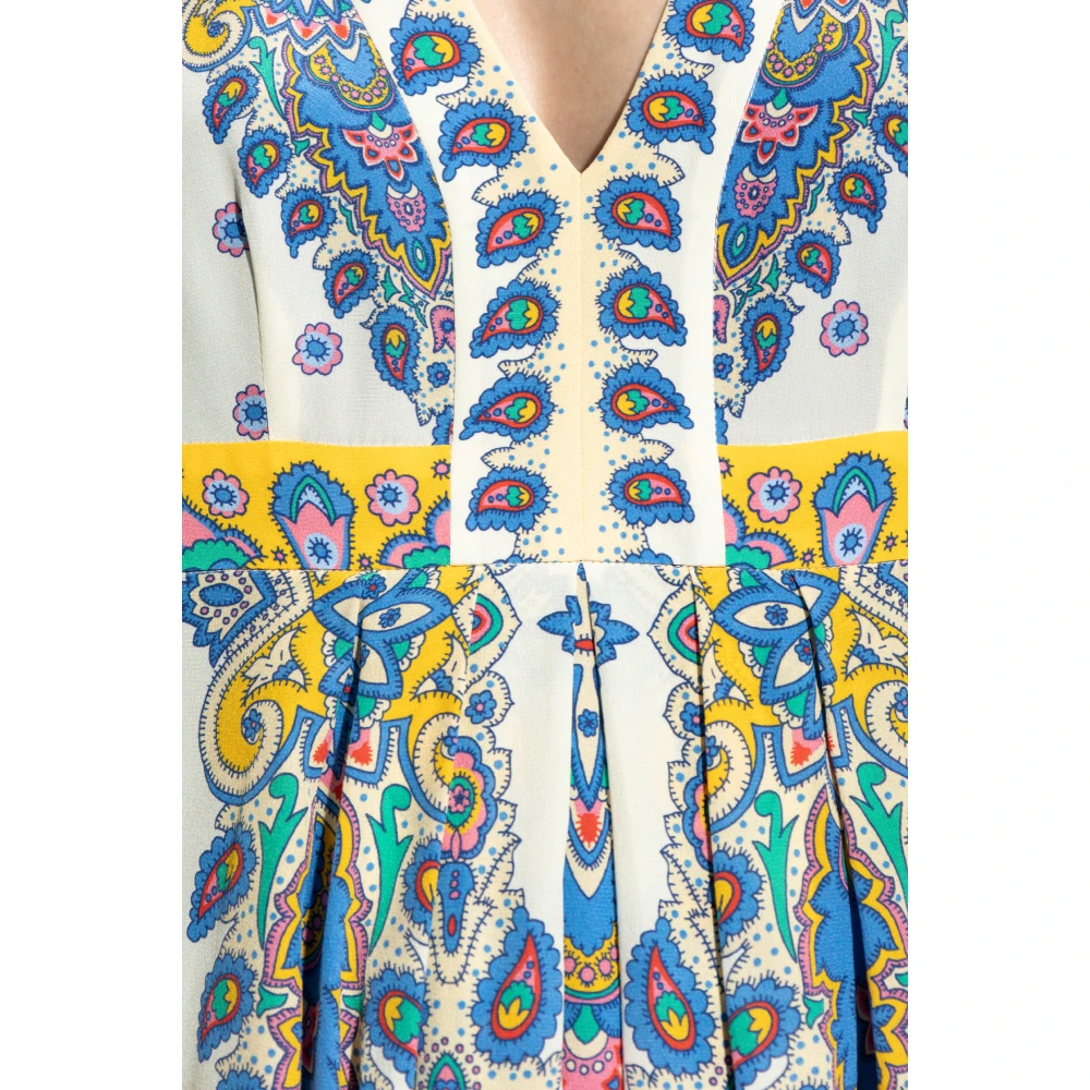 ETRO Jurk met decoratieve print Multicolor Dames