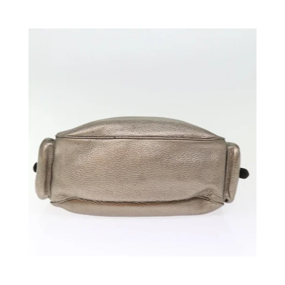 Prada Vintage Pre-owned Leather prada-bags Gray Dames