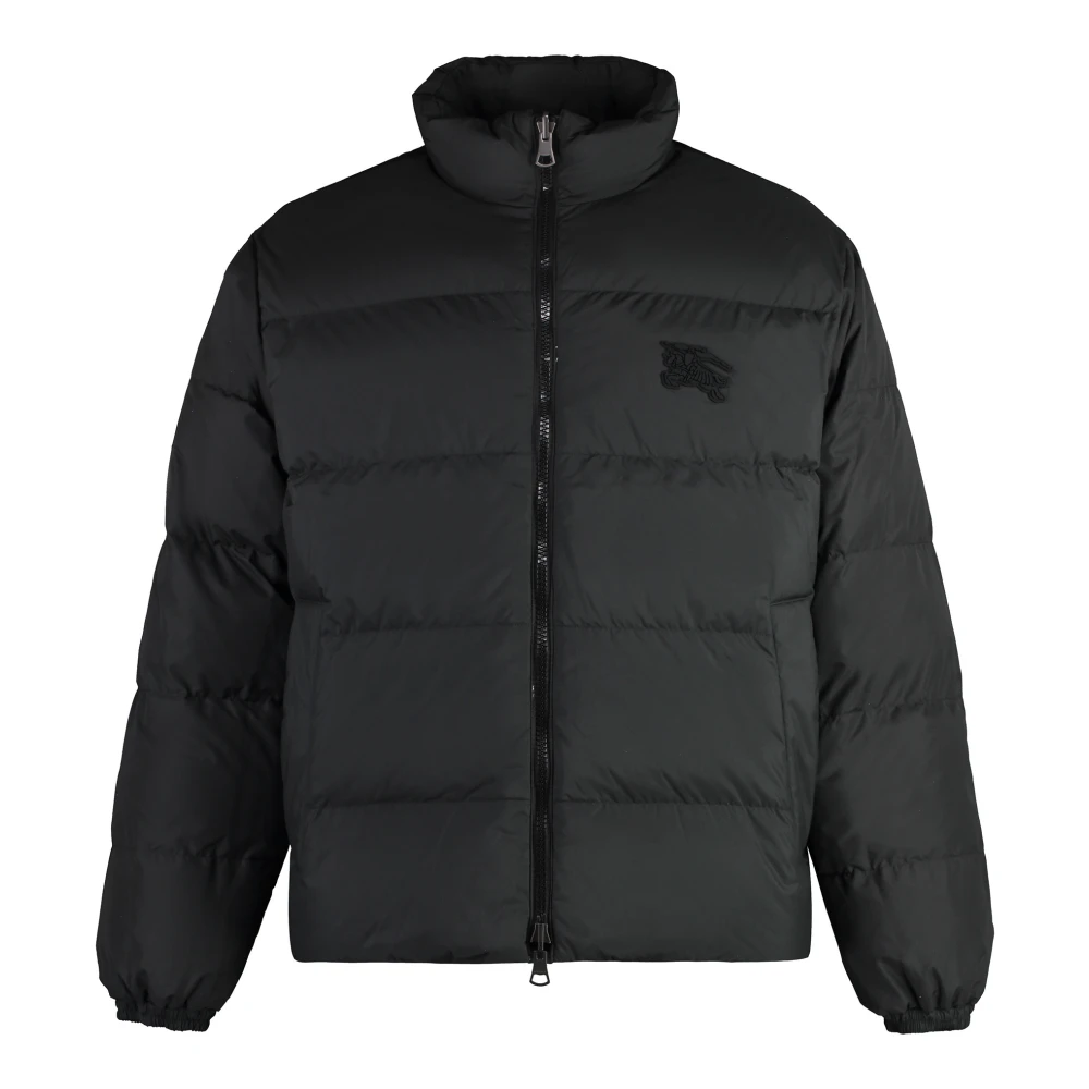 Burberry Omkeerbare donsjas met ruitmotief Black Heren