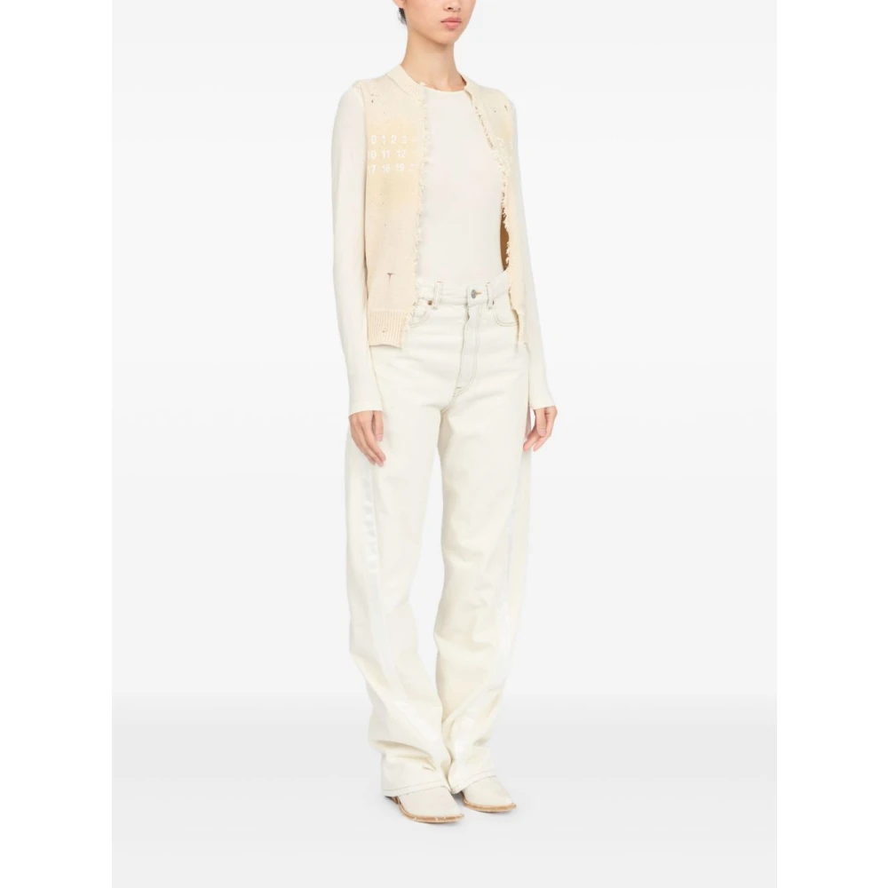 MM6 Maison Margiela Witte Jassen voor Stijlvolle Look White Dames