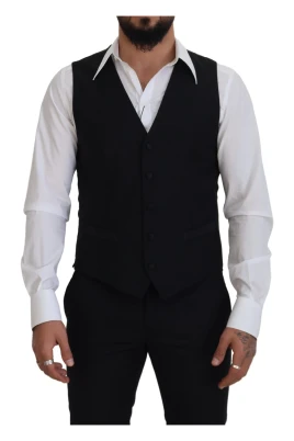 Elegant Svart Enradig Klääst