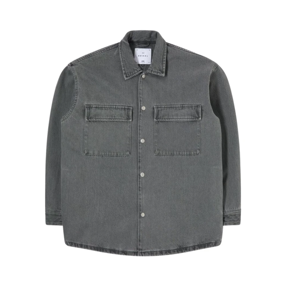 Edwin Nut Overshirt Europa Stijl Black Heren