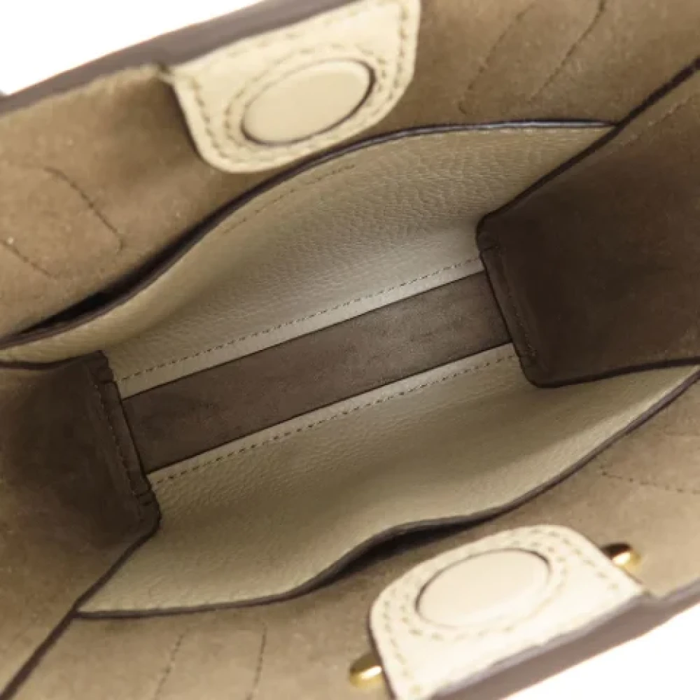 Michael Kors Pre-owned Fabric totes Beige Dames
