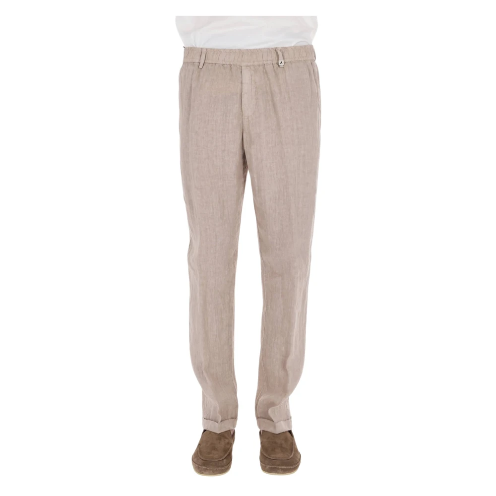 Myths Men's Beige Pantalone Ares - Chinos - M - Trousers