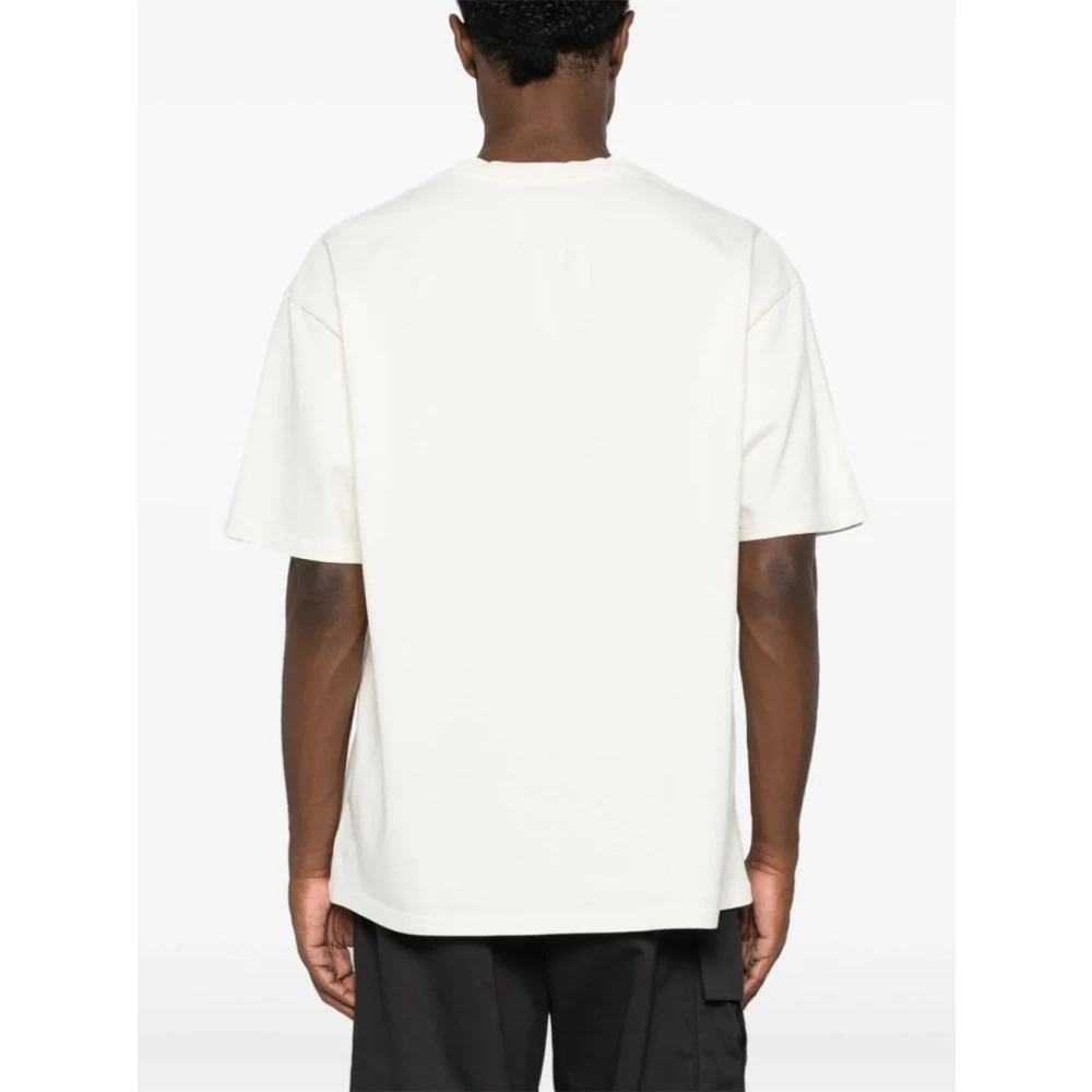 Rhude T-shirt met logo-print van katoen White Heren