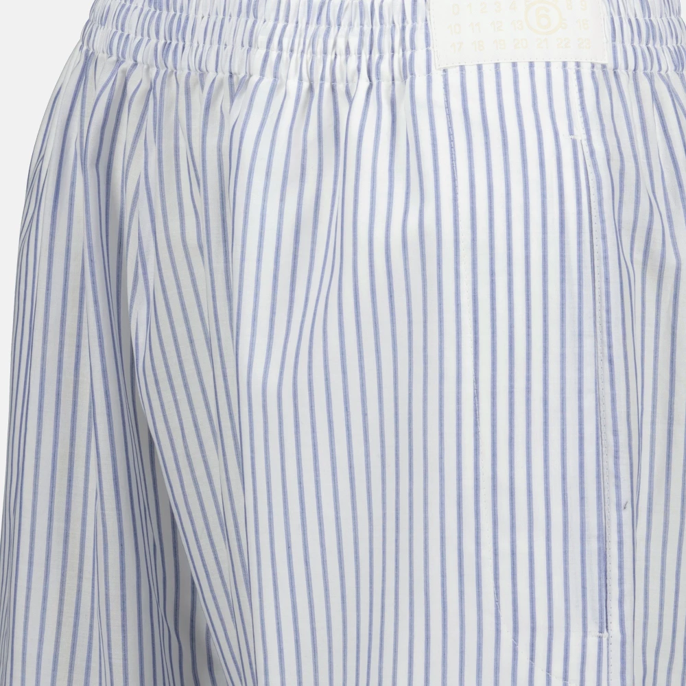 MM6 Maison Margiela City Pants White Dames