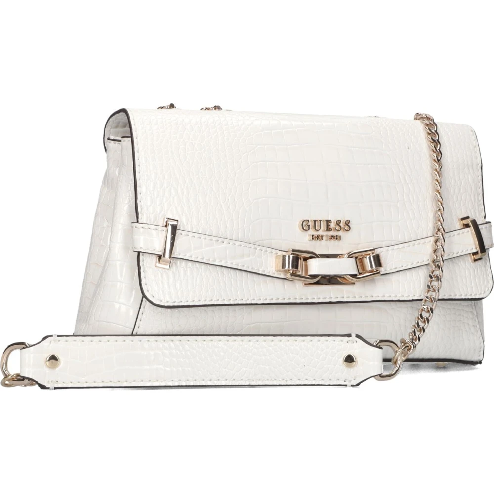 Guess Convertible Xbody Flap Schoudertas White Dames
