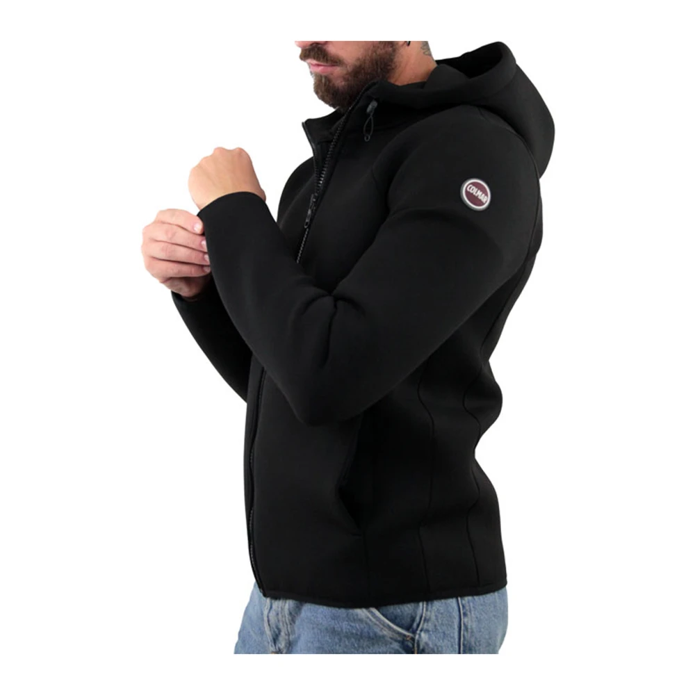 Colmar Zwarte hoodie met rits Black Heren