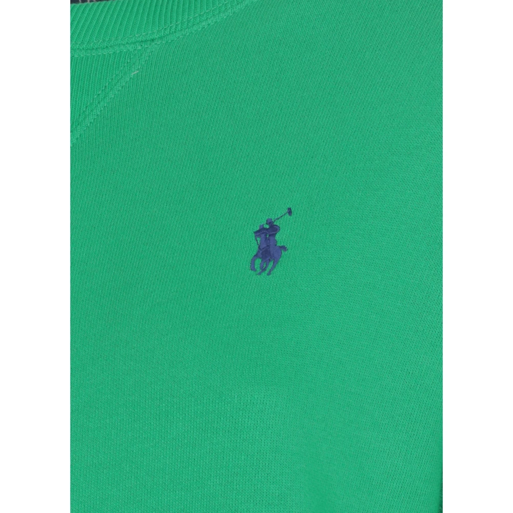 Ralph Lauren Katoenen Sweatshirt Green Dames