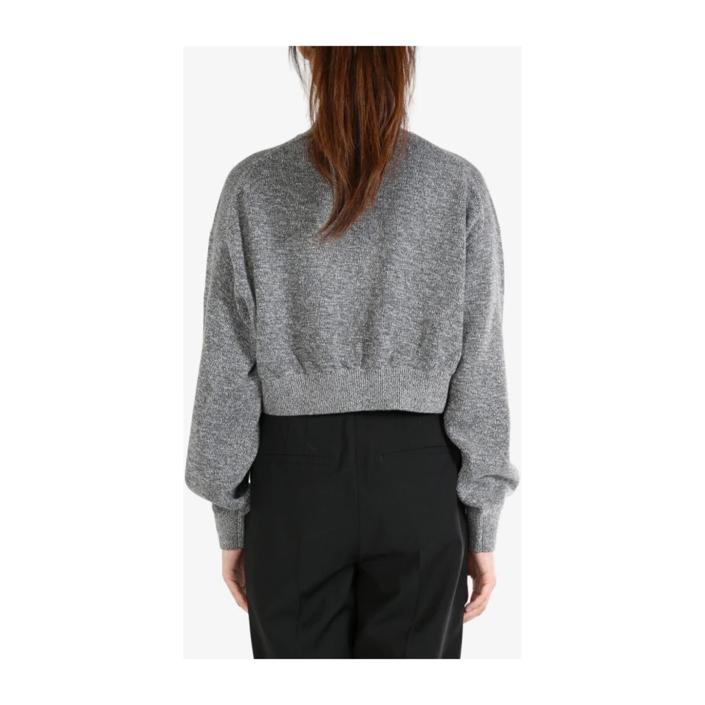 alexander wang Grijze Turtle Neck Pullover Sweater Gray Dames