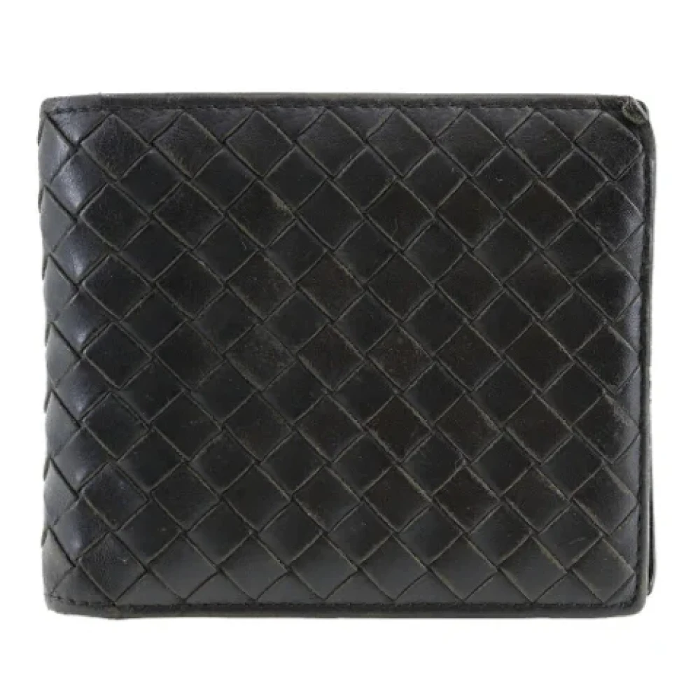 Bottega Veneta Vintage Pre-owned Leather wallets Brown Dames