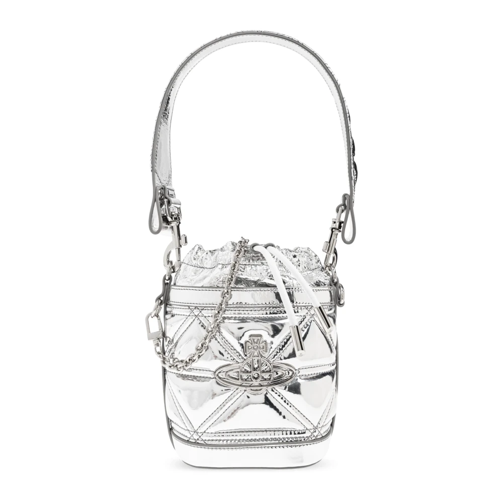 Vivienne Westwood Tas Kitty Klein type Gray Dames