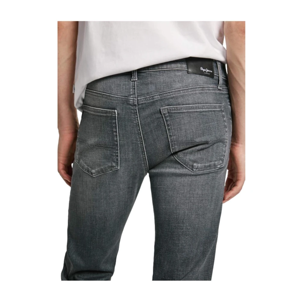 Pepe Jeans Moderne Slim Jeans Gray Heren