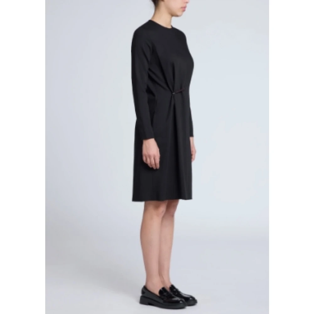 Antonelli Firenze Blauwe Monza Geweven Jurk Blue Dames