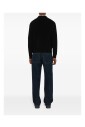 pull-noir-en-maille-a-col-rond