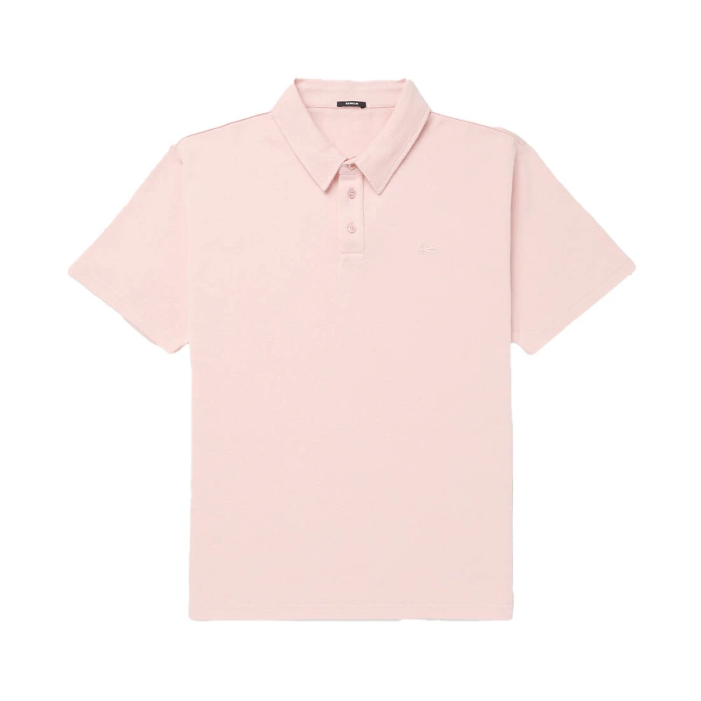 Denham The Jeanmaker Rich Polo Stijlvol Klassiek Pink Heren