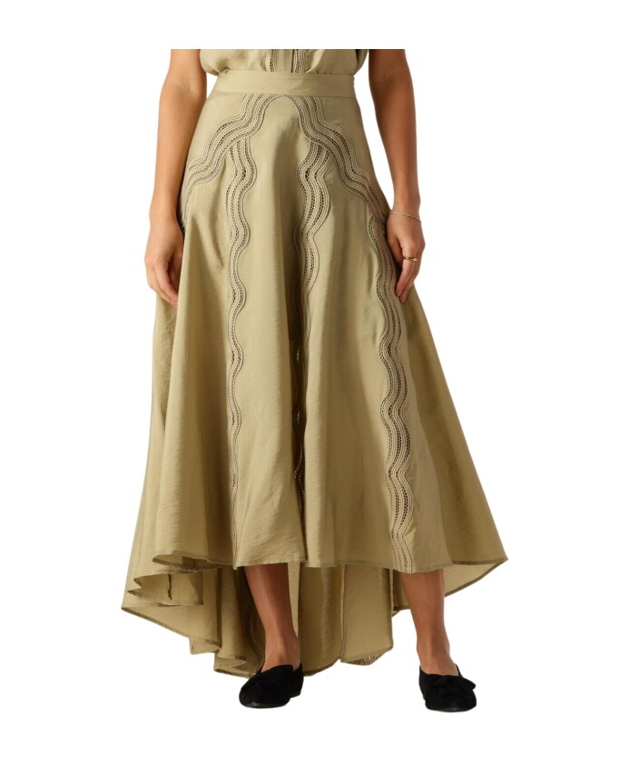 groene-cole-rok-mini-muse