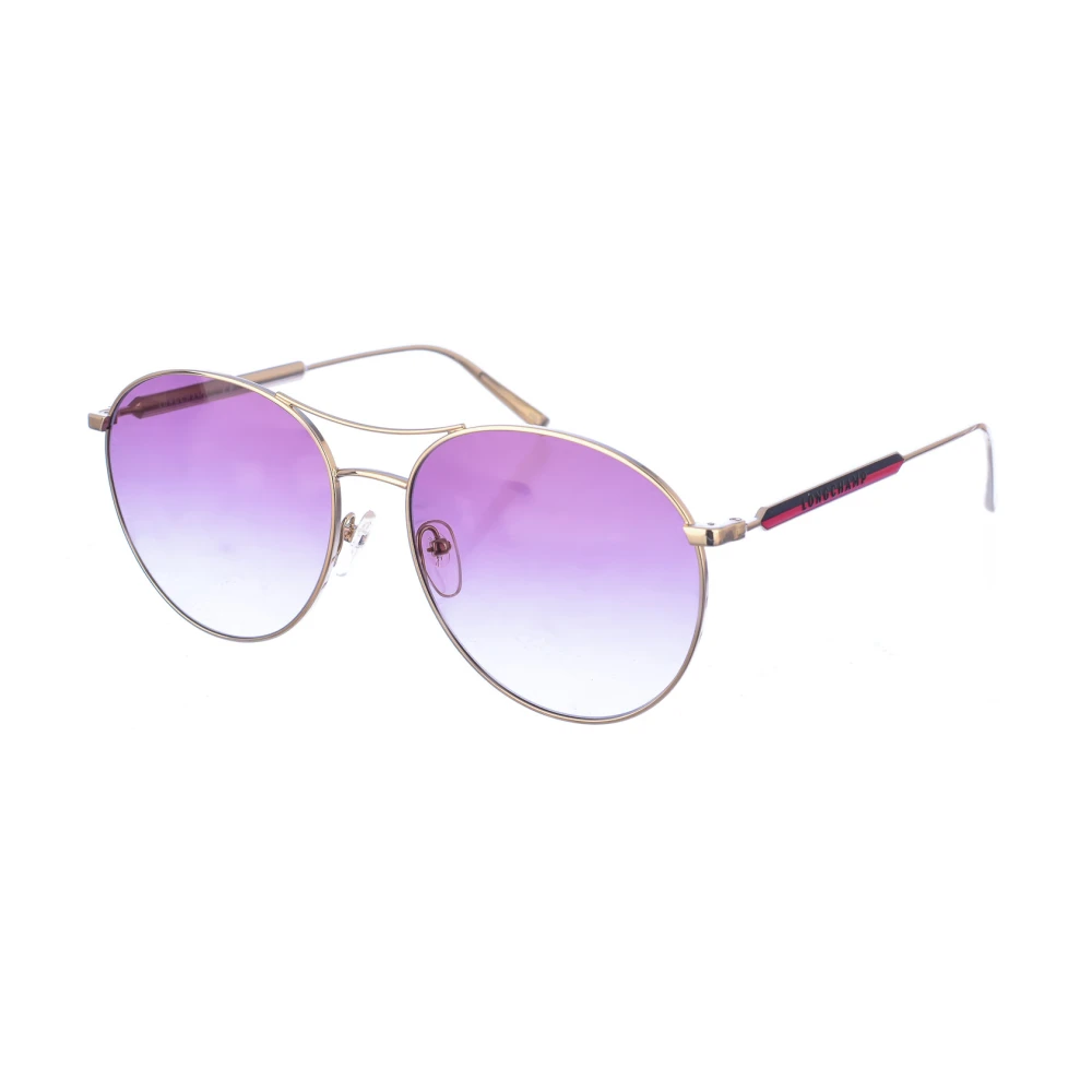Longchamp Women's Gray Metal Frame Oval Sunglasses - Sunglasses - One Size - Accessories