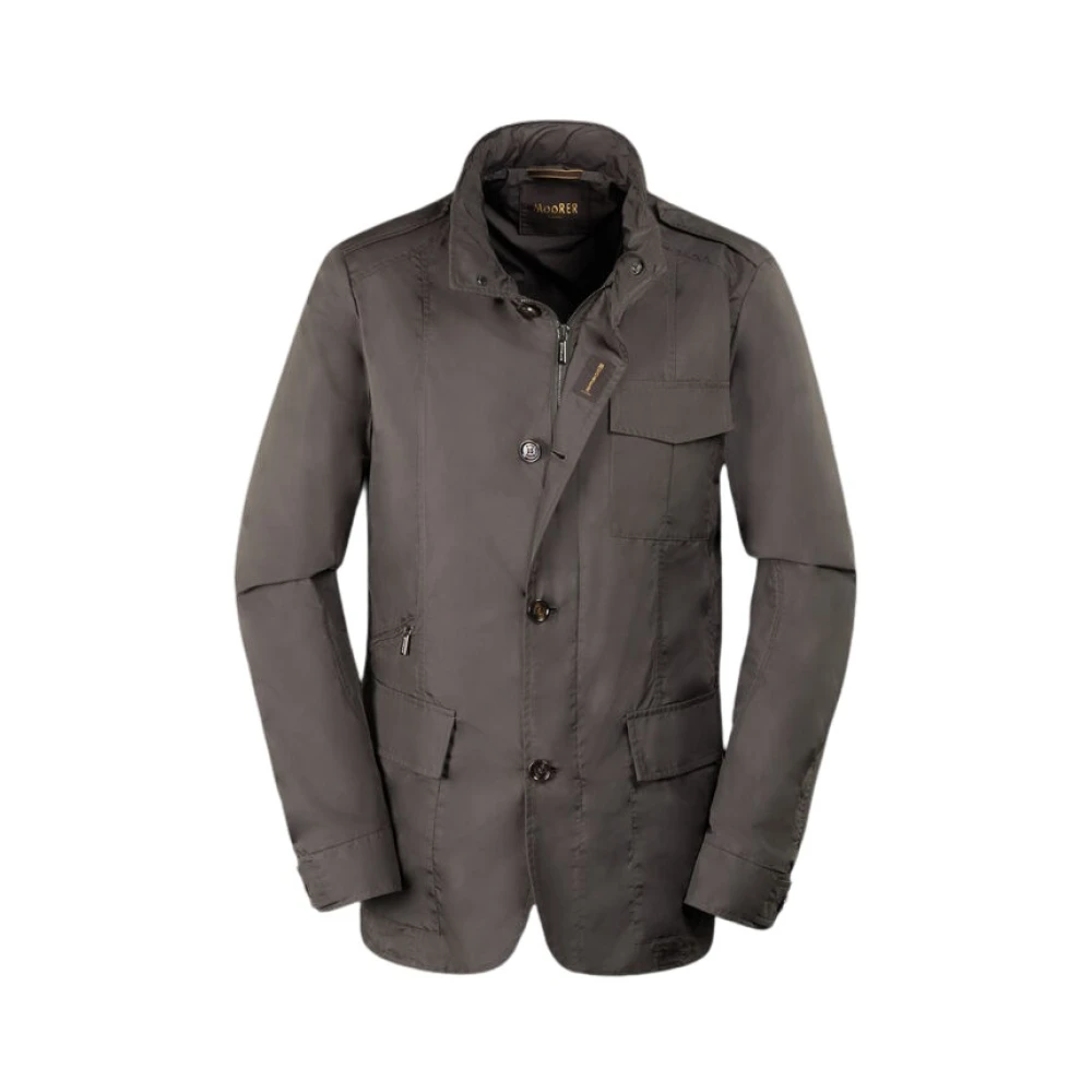 Moorer Men's Green Light Jackets, 4XL, Porto-Km Jacket