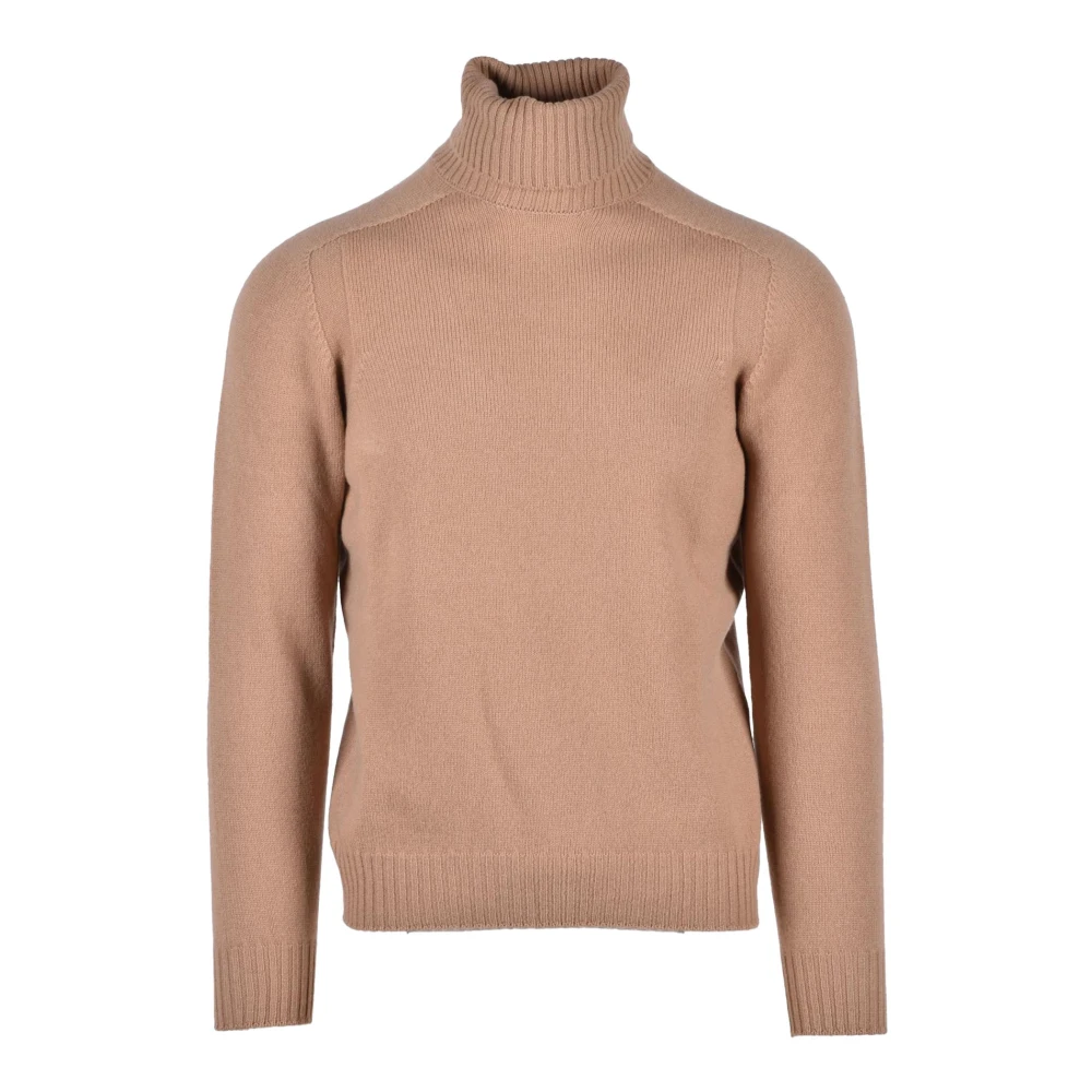 Gran Sasso Zuivere Wollen Trui Brown Heren