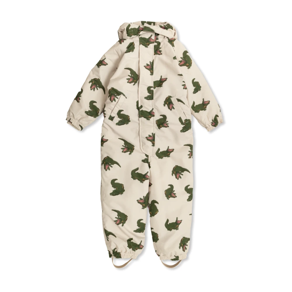 Konges Sløjd Djurmönstrad Jumpsuit Beige, Unisex