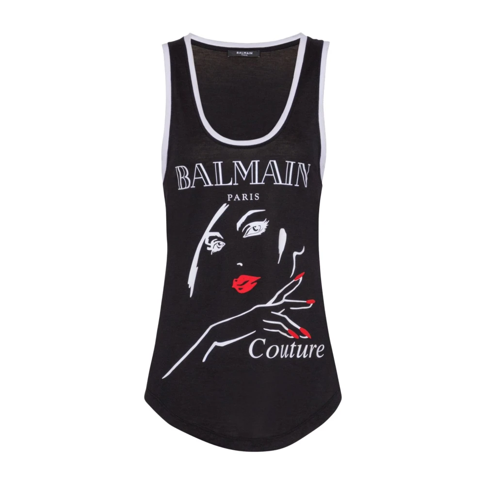 Tops > Sleeveless Tops - - Balmain - Modalova