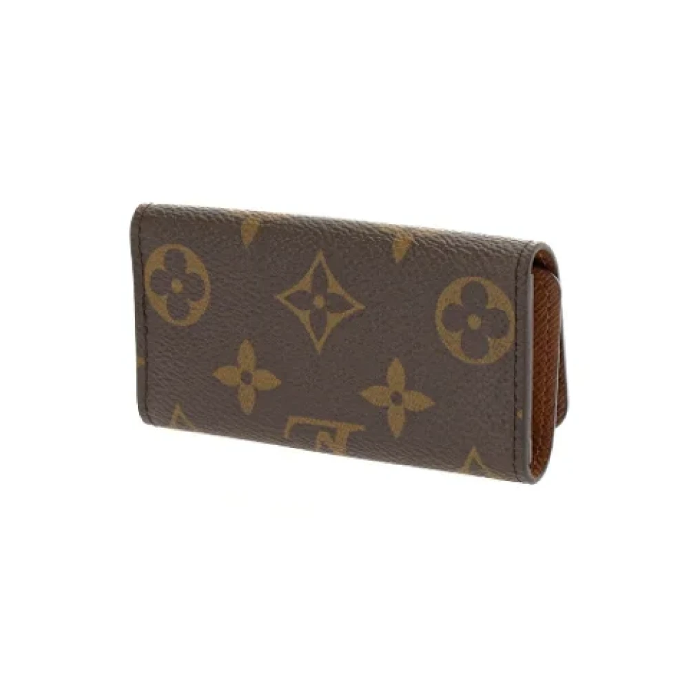 Louis Vuitton Vintage Pre-owned Fabric key-holders Brown Dames