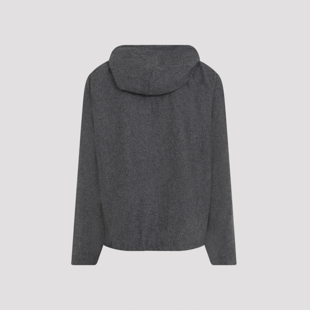 Y-3 Grijze Jas voor Mannen Aw24 Gray Heren