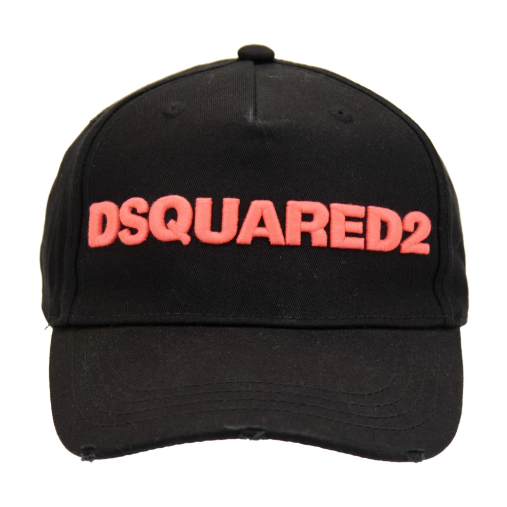 Dsquared2 Unisex Black Baseball Cap - Hats & Caps - One Size - Accessories