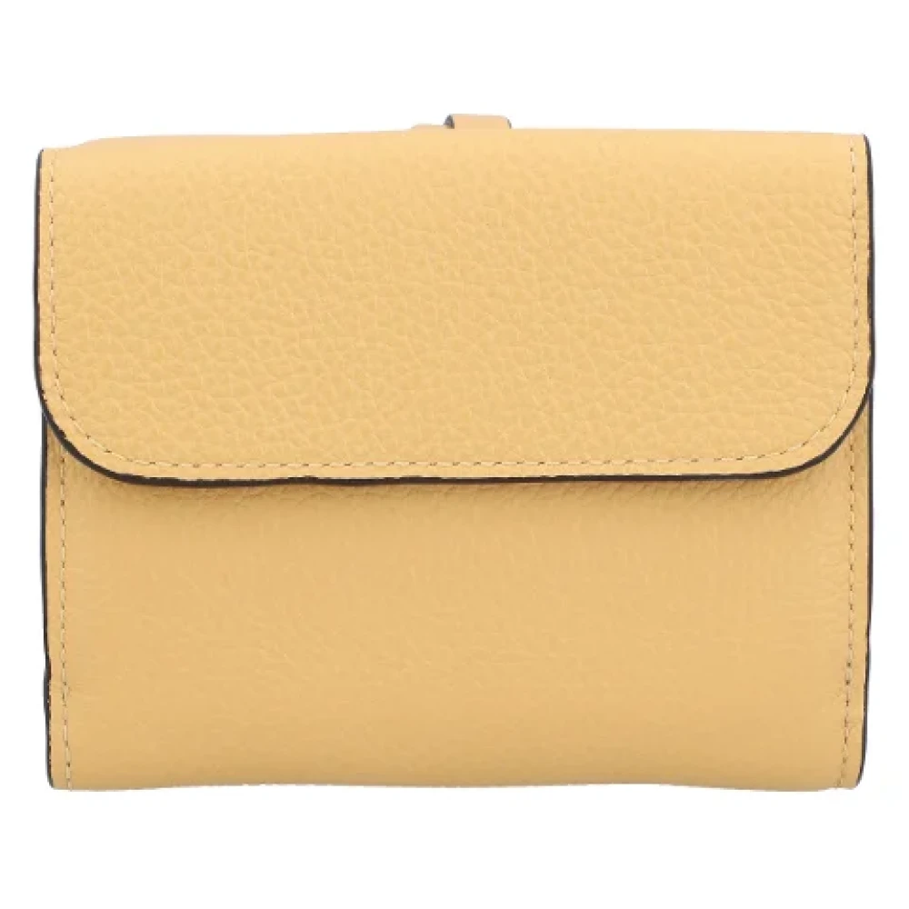 Chloé Leather handbags Yellow Dames