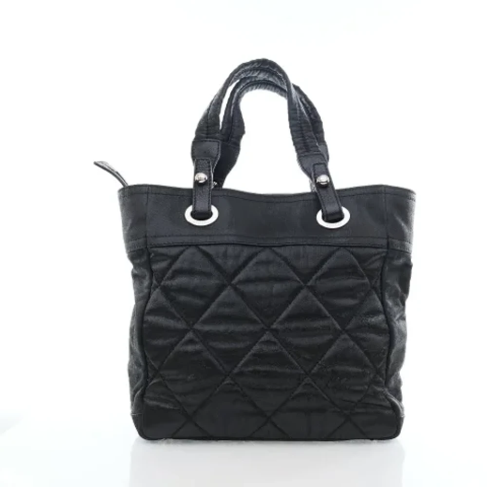 Chanel Vintage Pre-owned Nylon chanel-bags Black Dames