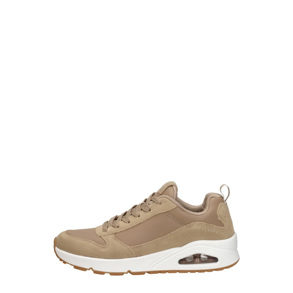 Skechers Uno Stacre Heren Schoenen Beige