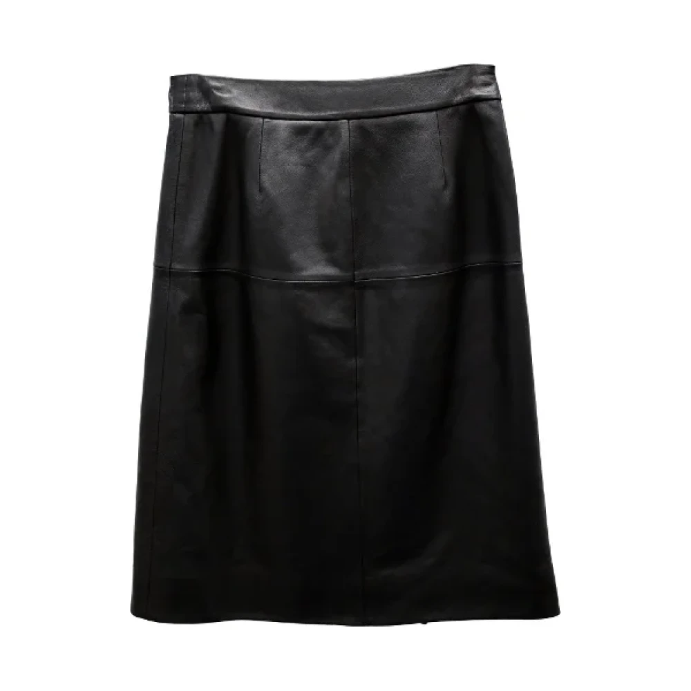 Coach Pre-owned Leather bottoms Black Dames