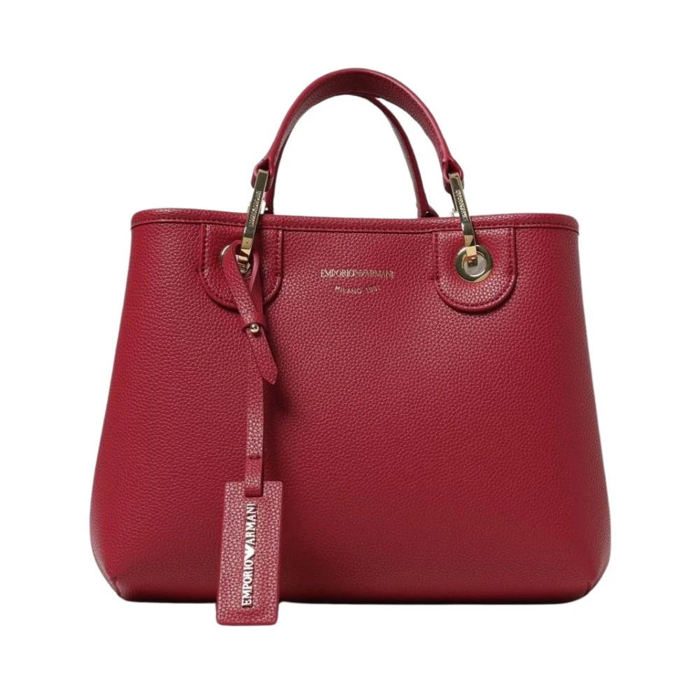 Emporio Armani Women's Red Structu Handbag