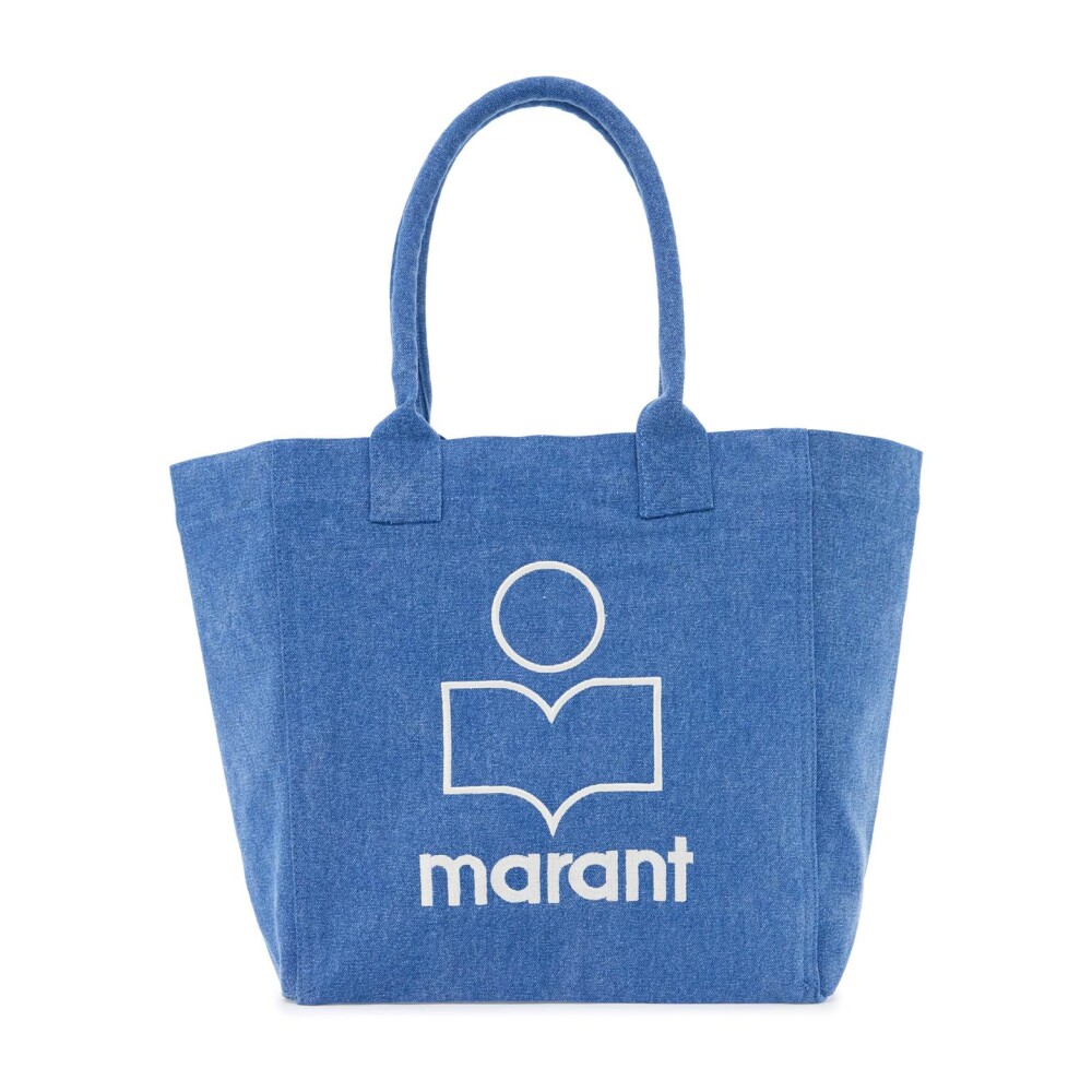 Geborduurde Canvas Tote Tas Isabel Marant Shoppers Miinto