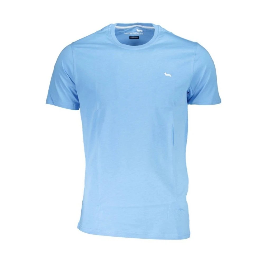 Harmont & Blaine Blauw T-shirt met korte mouwen Blue Heren